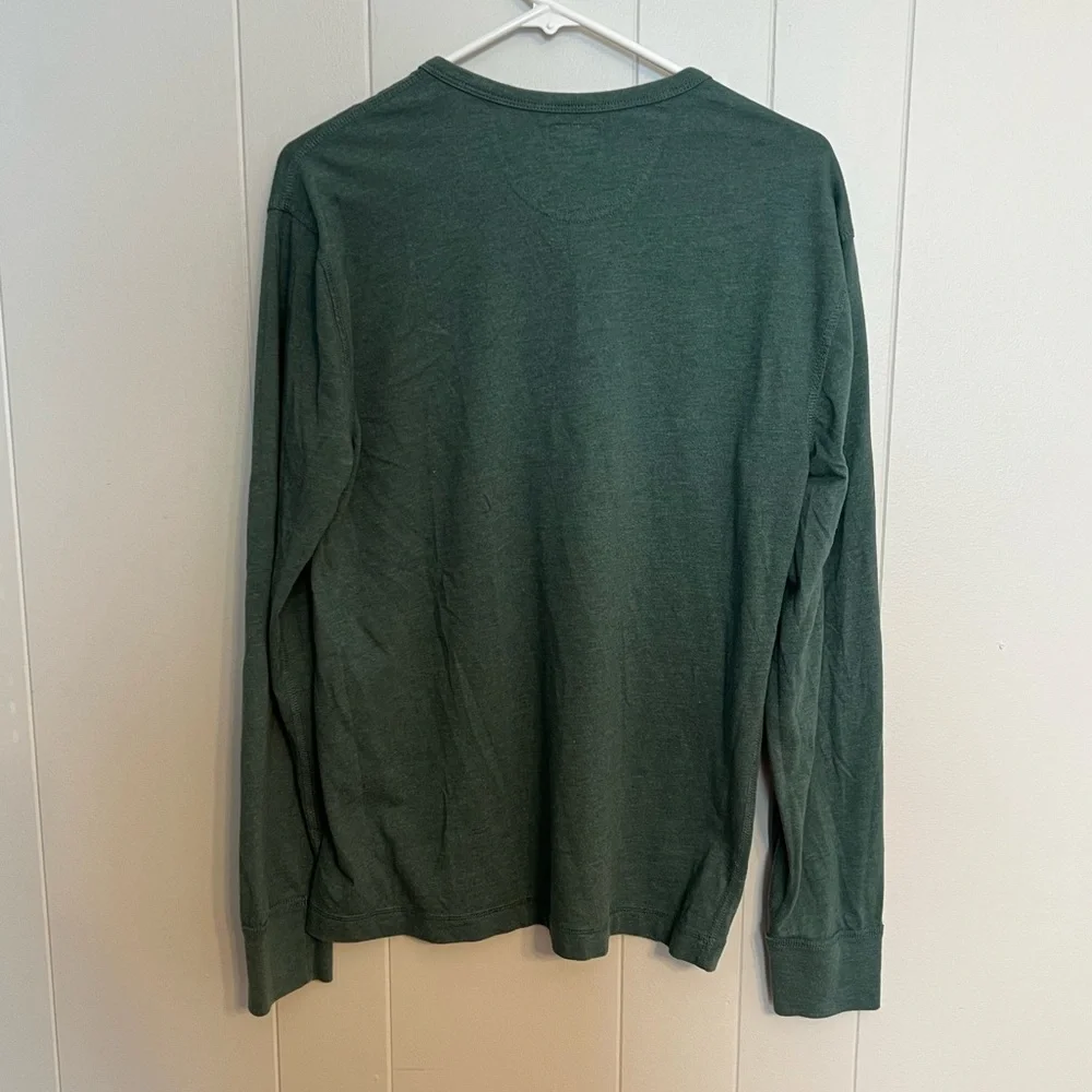 J.Crew three button long sleeve shirt‎ size M